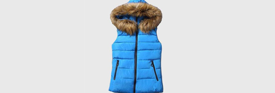 gilet sans pour manche femme